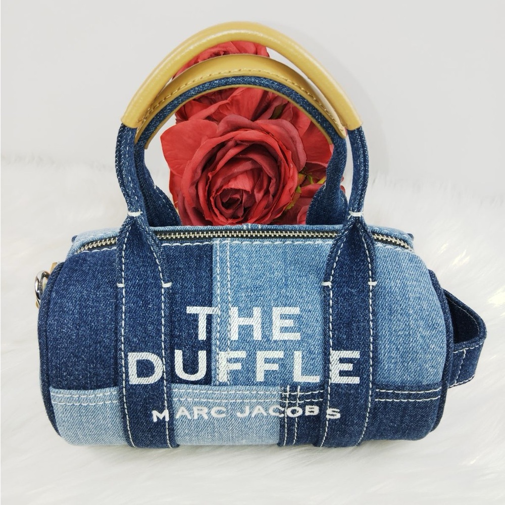 Marc Jacobs The Duffle Denim Mini Crossbody